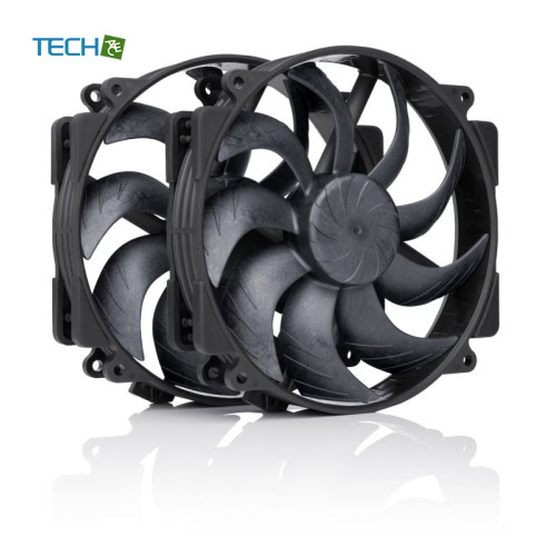 Noctua NF-A14x25r G2 PWM Sx2-PP chromax.black｜高静圧・静音 140mm